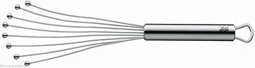 WMF Profi Plus Stainless Steel Flat Whisk with Stainless Steel Balls 11"