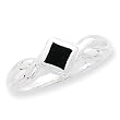 Sterling Silver Onyx Ring