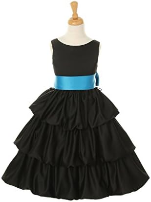 The Couture Dresses-1061Black-Turquoise 2