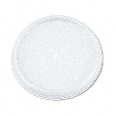Dart Vented Plastic Lids for 8 oz. Hot/Cold Foam Cups, 100 Lids/Bg, 1,000 Lids/carton