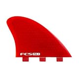 FCS FK-1 Performance Core Surfboard Twin Fin Set - Red