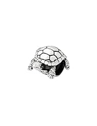 Turtle Charm in Sterling Silver For 3mm Charm Bracelets