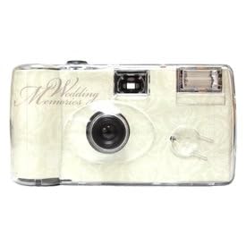 Green Rose Disposable Wedding Camera - 12 Pack by 