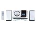 Naxa NS434 Digital CD Micro System with AM/FM Stereo Radio (White)