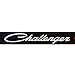 Dodge Challenger Classic R/T License Plate Frame - Satin Black - Engraved -