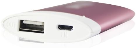 EPCTEK®New Red flat shape 3000mAh Portable External Battery Power Bank Backup Charger for iPhone 5, 4S, 4, Galaxy Nexus, BlackBerry Q10 Z10 Z30, HTC, LG, Motorola,Nokia