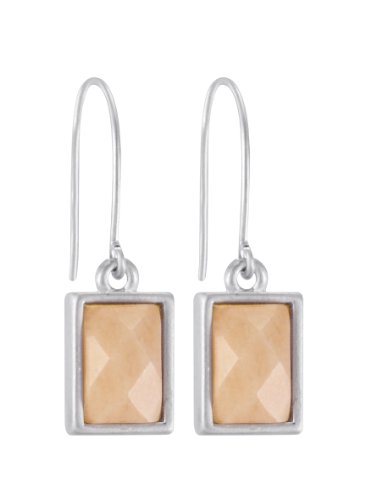Sence Copenhagen Damen-Ohrringe Harlequin Peachstone versilbert T303 Preisvergleich