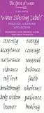 The Spirit of Water - Healing Medicine Collection 16 pc - Water Blessing Labels