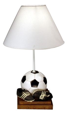 Classic Sports Collection Soccer Table Lamp