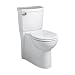 American Standard 2988.101.020 Concealed Trapway Cadet 3 Right Height Round Front Flowise 1.28 gpf Toilet with Seat, White