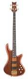 Schecter Stiletto Studio-4 Electric Bass (4 String, Honey Satin)
