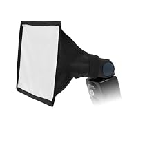 Fotodiox 6"x8" Softbox for Nikon Flash, Canon Speedlight, for Nikon SB-600, SB-800, SB-900 Flash, Canon Speedlite 380EX, 430EX, 430EX II, 550EX, 580EX, 580EX II, Vivita Flash, Sunpack, Nissin,Sigma, Sony, Pentax, Olympus, Panasonica Lumix Flashes