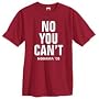 NO YOU CAN'T, NOBAMA 08 100% Heavy Cotton T-Shirt (32 colors)