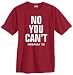 Apparel : NO YOU CAN'T, NOBAMA 08 100% Heavy Cotton T-Shirt (32 colors)