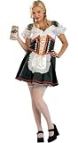 Beer Garden Girl Sexy Women's Costume Adult Halloween Outfit - Plus Size 14-16