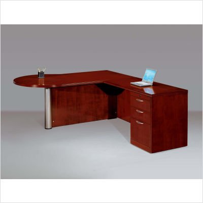 DMi 7008 – 45FP Summit-Reed Right Peninsula L-Shape Desk (Flat Pack)