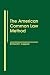 Book The American Common Law Method