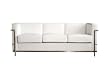 Baxton Studio Le Corbusier Petite Sofa, White