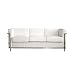 Baxton Studio Le Corbusier Petite Sofa, White