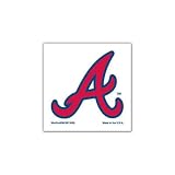 ATLANTA BRAVES OFFICIAL LOGO TATTOO 4 PACK
