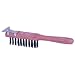 Weiler 0.012" Wire Size, 5" Brush Length, Steel Bristles, 11-1/2" x 1-1/2" Block Size, 4 x 11 No. Of Rows, Economy Heavy-Duty Scratch Brush With Scraper