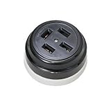 明工社 接地露出コンセント 磁器台 MR2722