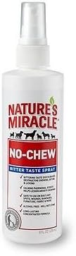 NATURE'S MIRACLE No Chew Bitter Taste Spray 8oz Alcohol Free-No Sting