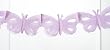 Lilac Butterfly Garland, Set of 2