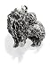   - Pomeranian Dog - 6 Charms Keychain - Gift for Dog Lover