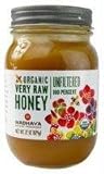 Madhava Natural Sweeteners Organic Raw Honey, 22-Ounce