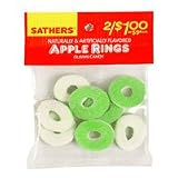 Sathers Gummalos Apple Rings Candy 2.25 Oz - 12 Ea