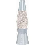 Lava Lite 2501-6 Glitter Mini Light, Silver, 6-Inch