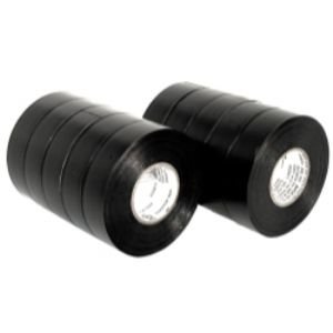 K Tool International KTI73510 3/4in. X 60ft Roll Electrical Black Tape 10/Sleeve