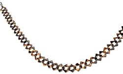 Magic Square Necklace/Belt in Tortoise Shell