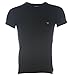 Emporio Armani T Shirt Back Eagle Tonal in Black
