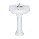 Bedminster 23.25 Wide Bathroom Sink Only in White