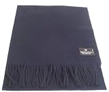 Bruno Piattelli Navy Designer Unisex Wool Scarf Scarves