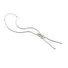 Slim Knot Necklace by Sarah Cavender