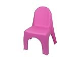 Romanoff Kids Stacking Chair, Brite Pink
