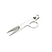 Wisehands 4.5 Inch Sharp Blades Thread Nippers, Stainless Steel with Red Sleeve Cover Made of Rubber