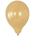 Metallic Latex Balloons 12" 50/Bag - Gold