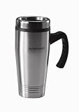 Farberware 16 oz Stainless Steel Travel Mug with Handle