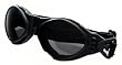 Bobster Bugeye Goggles,Black Frame/Smoked Lens,one size