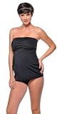 Prego strapless maternity tankini swimsuit