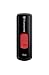 Transcend JetFlash 500 - USB flash drive - 4 GB - Hi-Speed USB - red