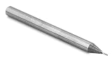 Niagara Cutter 059864 Ball End Mill.020 Flute, 1 1/2 L, 1/8 Shank, Carbide, 4 Flts