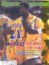 Michael Cooper (Los Angeles Lakers) autographed Sports Illustrated Magazine