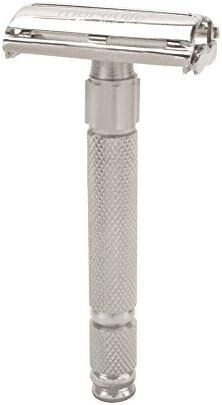 Short Handle Butterfly Double Edge Safety Razor