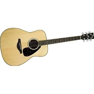 Yamaha Fg730s Solid Top Acoustic Guitar Natural