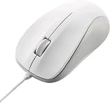 エレコム　ＵＳＢ光学式マウス（Ｍサイズ）ホワイト　4950381 MK6URWHRS